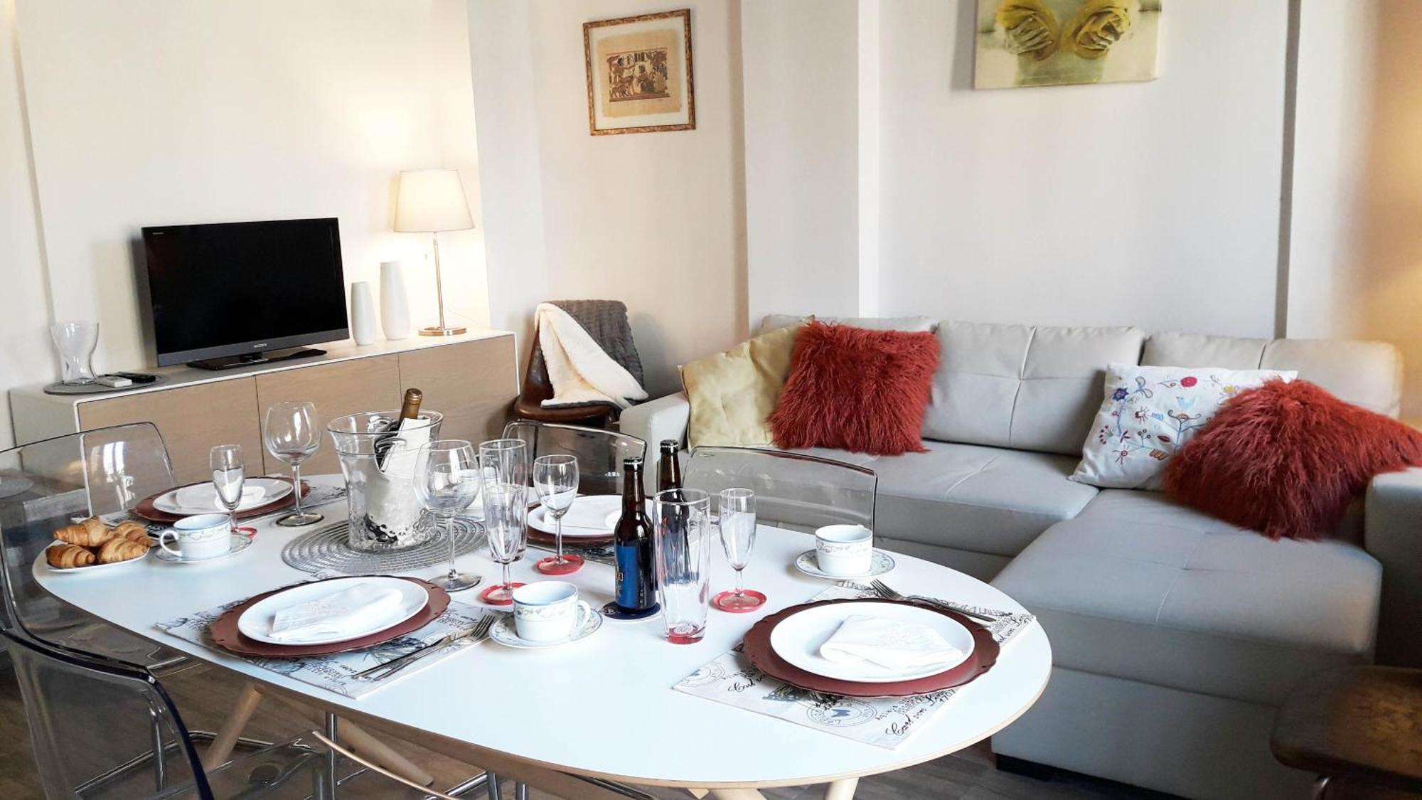 Apartamentos Centricos Barrio Del Carmen Valencia Bagian luar foto