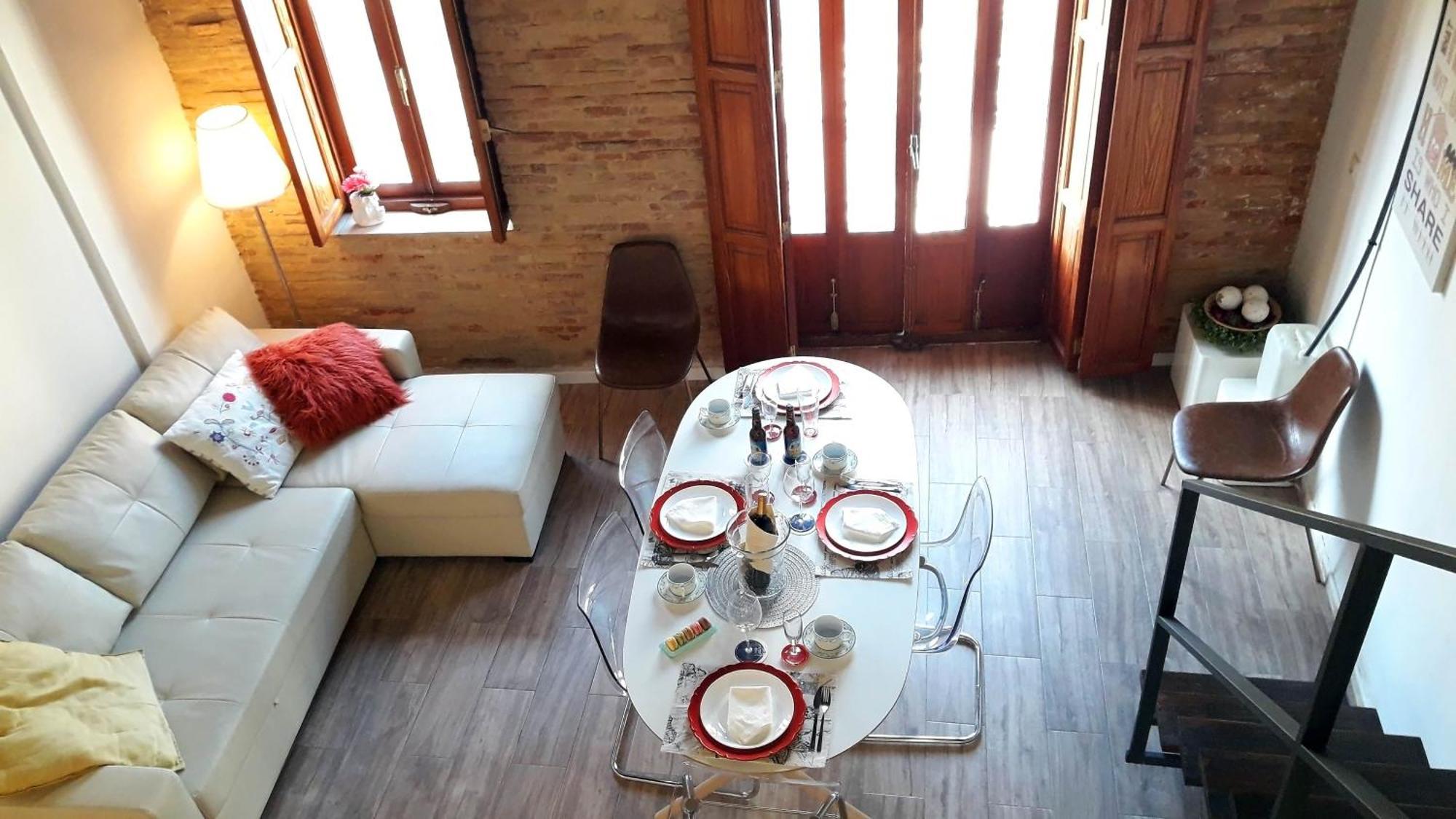 Apartamentos Centricos Barrio Del Carmen Valencia Bagian luar foto