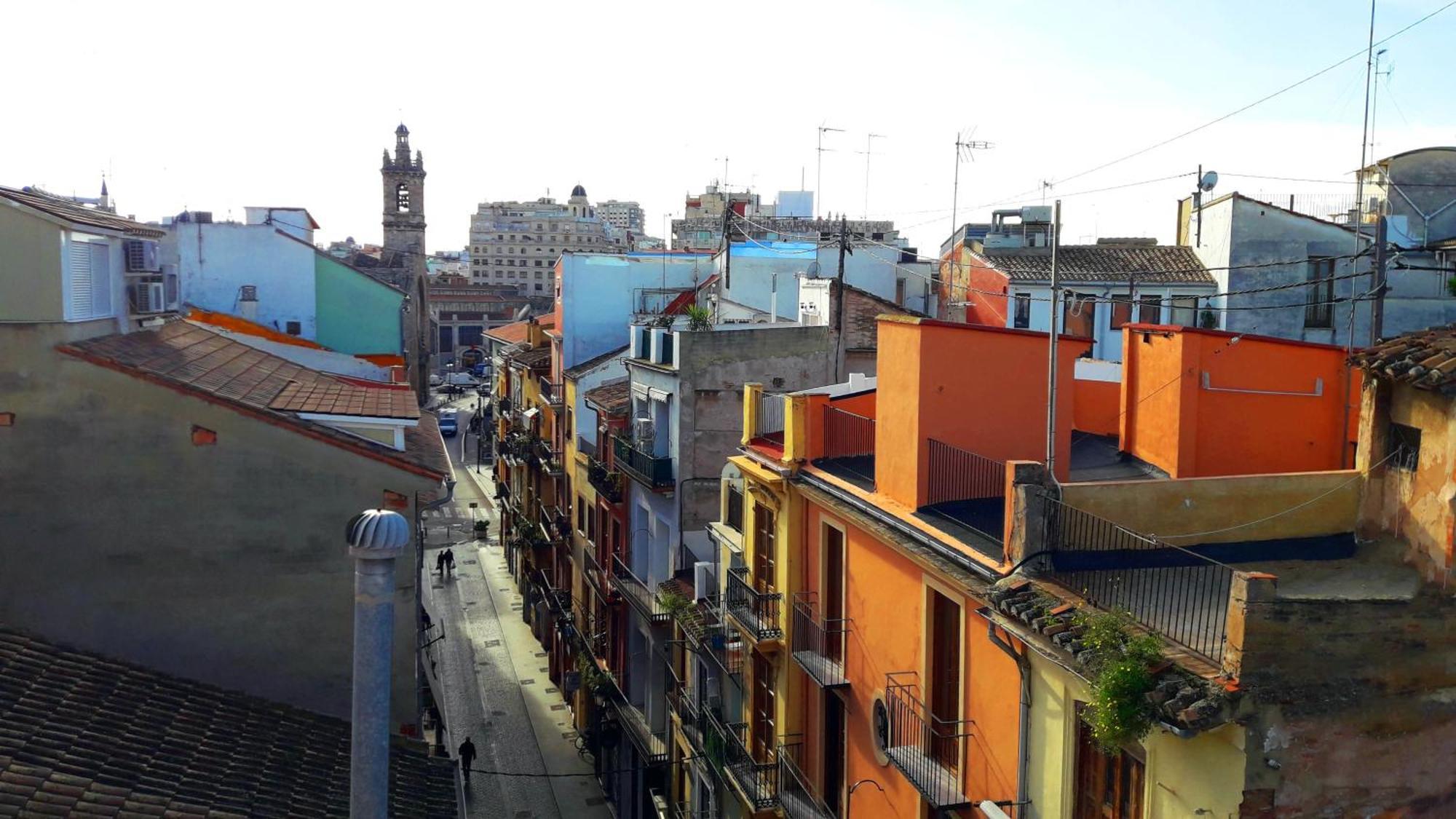Apartamentos Centricos Barrio Del Carmen Valencia Bagian luar foto