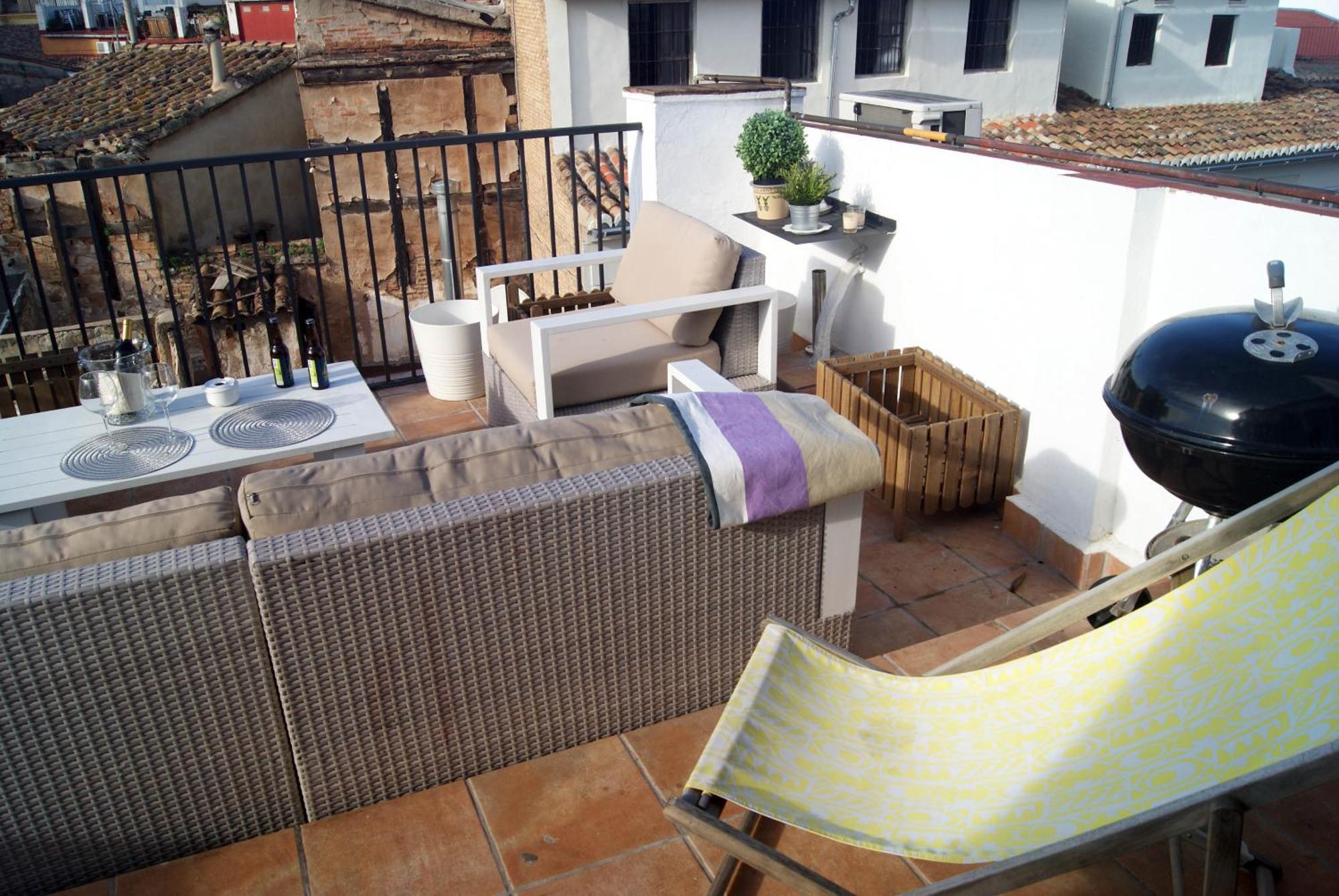 Apartamentos Centricos Barrio Del Carmen Valencia Bagian luar foto