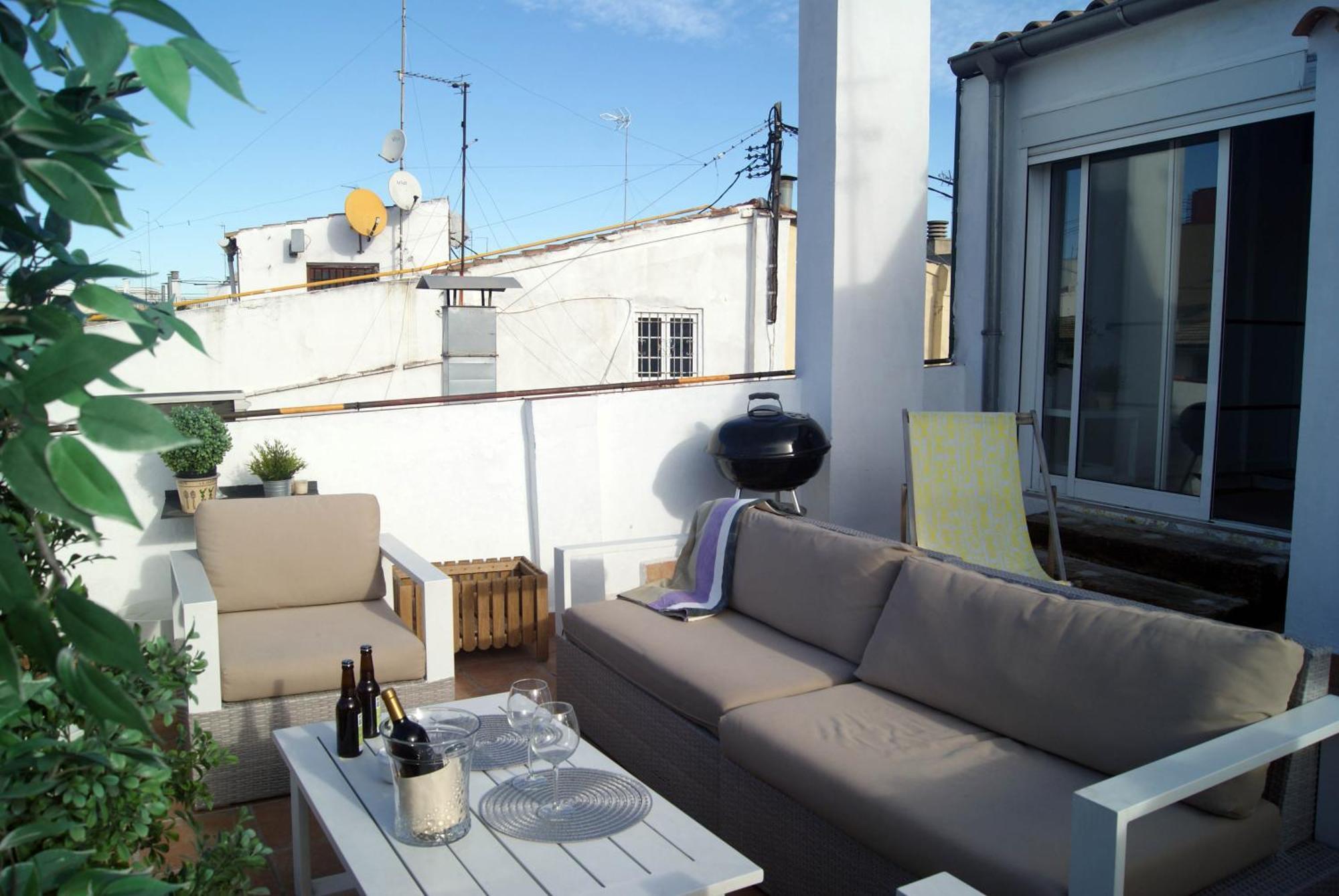 Apartamentos Centricos Barrio Del Carmen Valencia Bagian luar foto